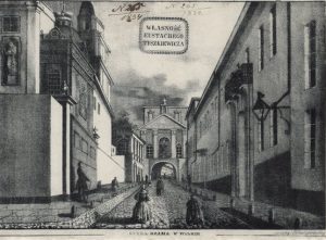 3. pav. Juozapas Ozemblovskis. Aušros Vartai Vilniuje. 1834