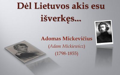 Adomo Mickevičiaus gyvenimas ir kūryba