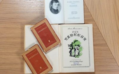 Knygos – bibliotekos vienmetės. Mickevičianos fondo įdomybės
