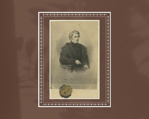 Adomas Mickevičius. Portreto (dail. W. Durmier, Varšuva, 1861 m.) litografijos fotoreprodukcija. XIX a. 7 deš. LNM Ft 3855. Lietuvos nacionalinis muziejus. Naudojimo teisės: CC BY. Iliustracija iš LIMIS