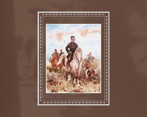 Juliusz Kossak. Adam Mickiewicz z Sadykiem Paszą w Turcji. 1889 m. Naudojimo teisės: PD. Iliustracija iš Vikipedijos